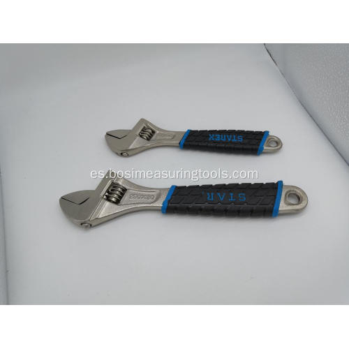 Llave inglesa ajustable de doble color 8 &#39;&#39; 10 &#39;&#39; 12 &#39;&#39;